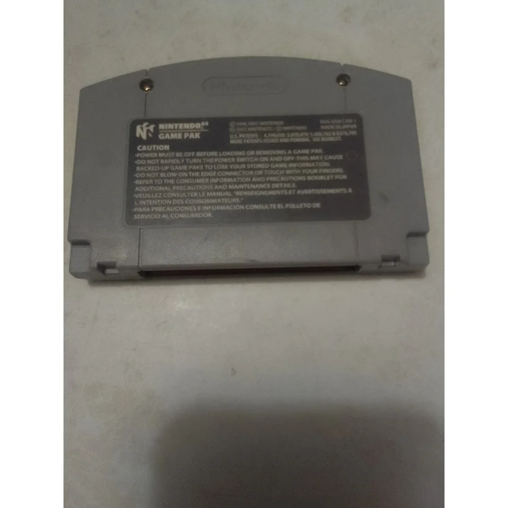 NFL Quarterback Club 98 (Nintendo 64, 1997) Game Cartridge Sports